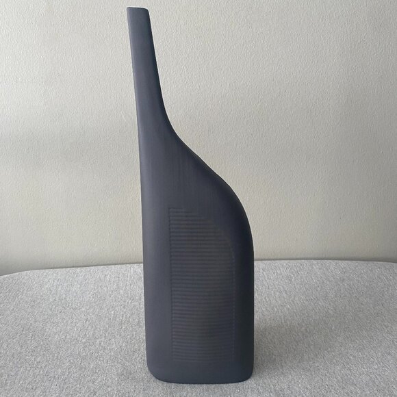 Chive Plant Studio Duenas Ceramic Watering Jug Charcoal - Picture 1 of 11